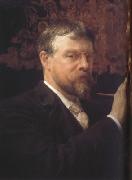 Alma-Tadema, Sir Lawrence Self-Portrait (mk23) oil